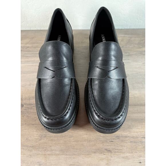 Anne Klein Ulysses Heel Loafer Black Women's Size 8.5 NWOB - Picture 4 of 8